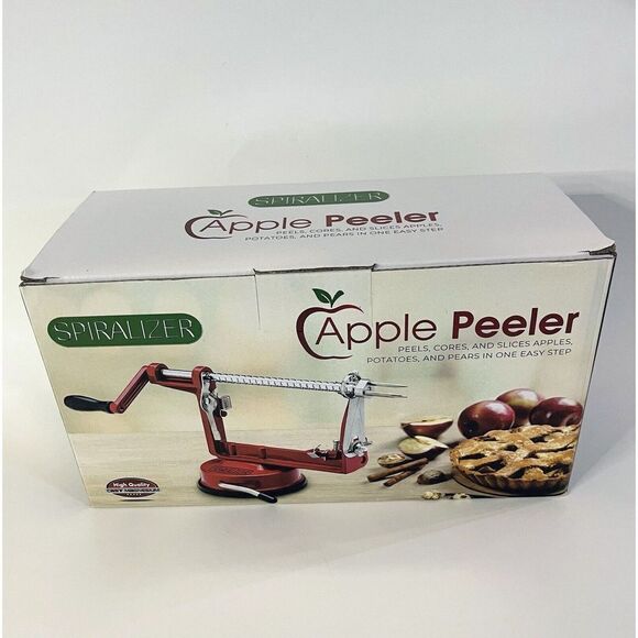 Cast Magnesium Apple/Potato Peeler Corer by Spiralizer, Durable Heavy Duty New - Picture 3 of 6
